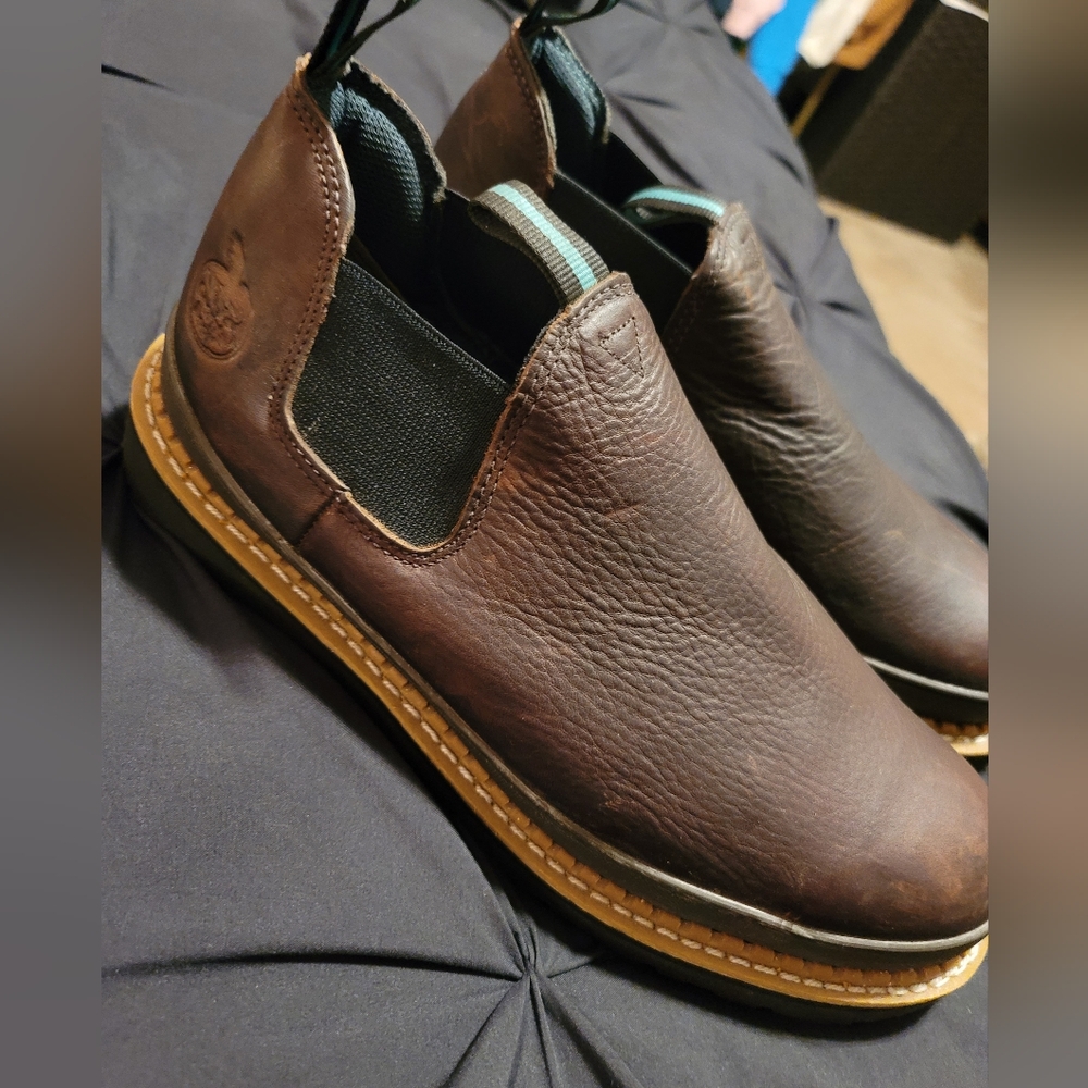 ‼️SOLD‼️Mens Steel Toe Georgia Boots